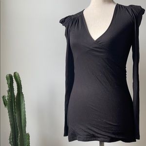 Bebe size med black long sleeve shirt